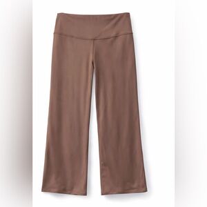 All in Motion Brown High Rise Active Pants 1X NWT Stretch Yoga Lounge